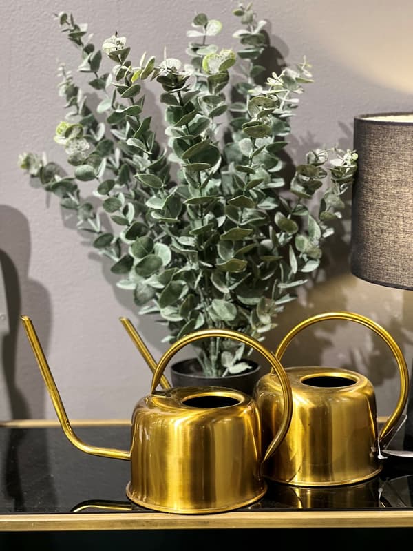 Watering Can Gold Metal 1 l Guld gold