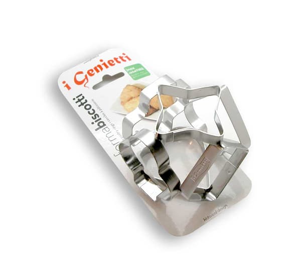 Kakeutstikker 6 motiver IGenietti Silver silver