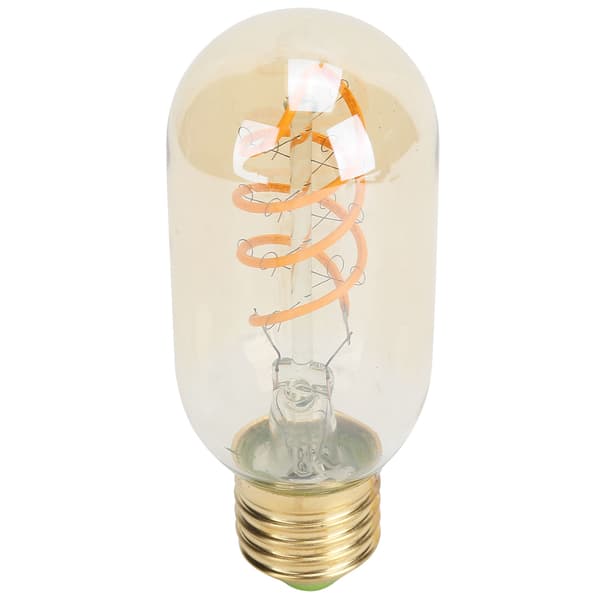 Vintage Dobbelt Spiral E27 4W LED Fleksibel Filament Varmt Lys Guld 220V