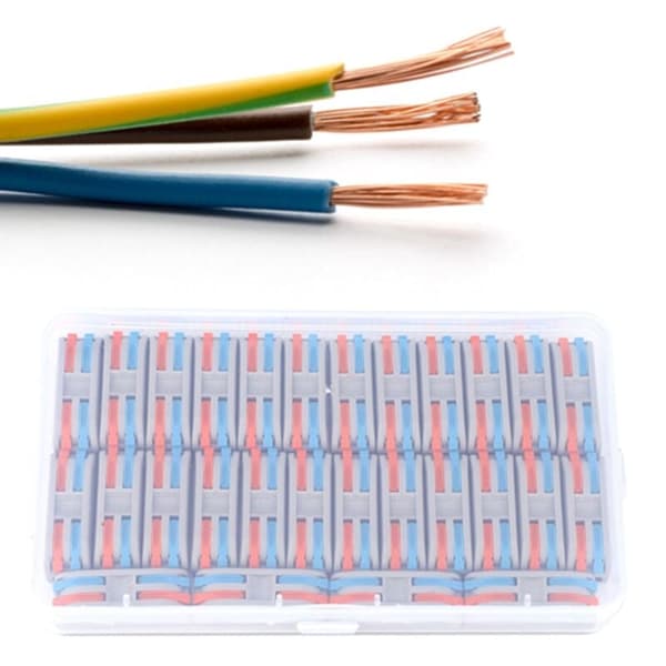 28 stk 11-28 AWG PCT-2-2 Hurtigkoblingsterminaler for Industrielt Elektrisk Tilbehør