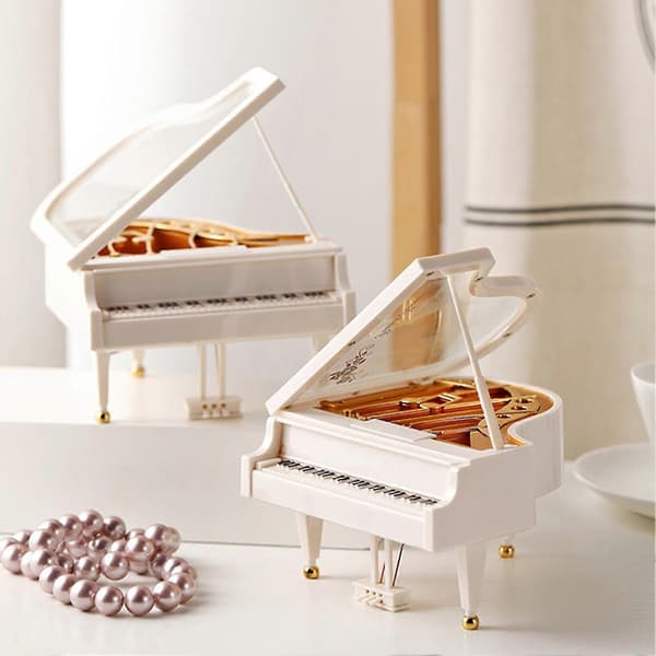 Classic Ballerina Music Jewelry Box for Dressing Table - A