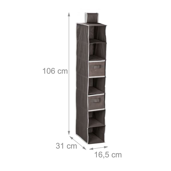 Hengende hylle garderobe 7 rom