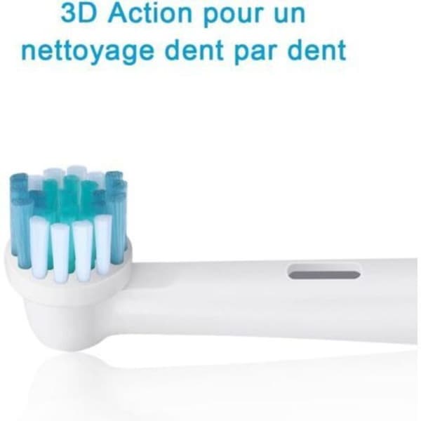 Replacement Brush Heads - LUSKYKA® - Compatible with Oral-B Vitality 100, Pro, Genius X, and Kids Models - Advanced Cleaning.