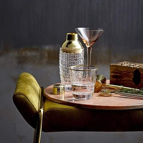 Bloomingville Cocktail Shaker kirkasta lasia