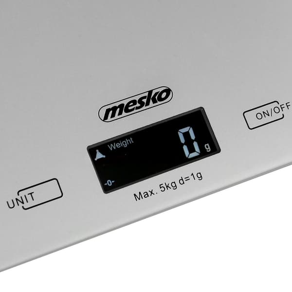 Mesko Keittiövaaka MS 3145 Grå LCD