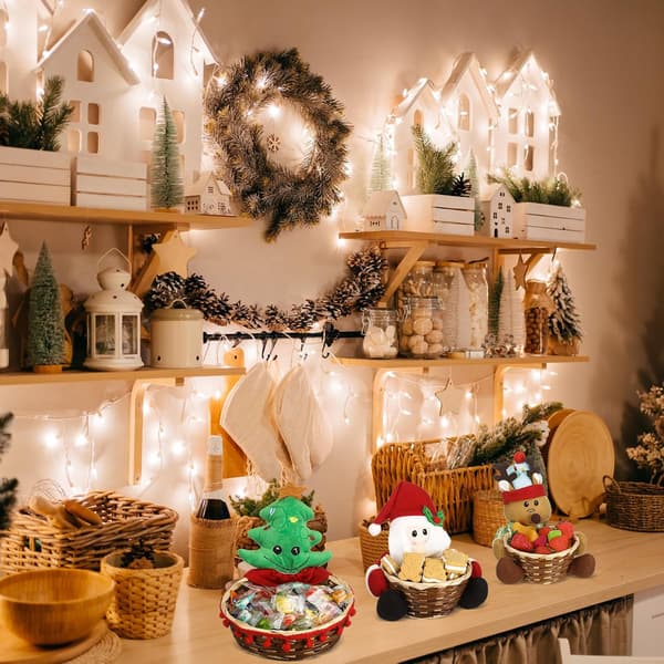 4 st julgodisförvaring för män i olika storlekar