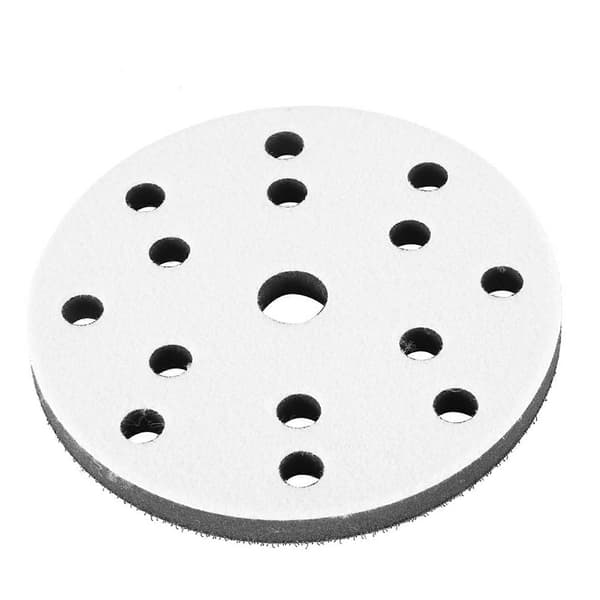 150 mm diameter myk buffer svamp grensesnitt dempepute for slipeplater (17 hull)