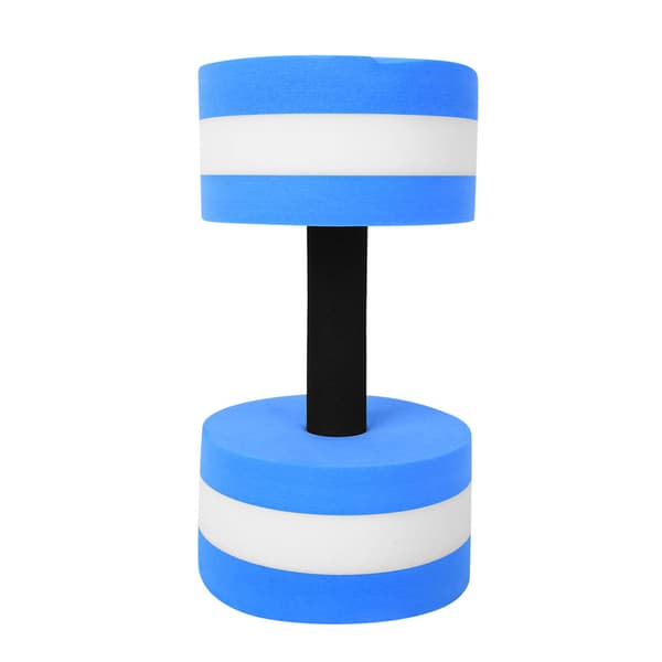 Eco-Friendly Foam Water Floating Dumbbell Exercise Equipment Blue White