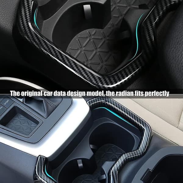 For Center Console Cup Holder Frame Trim Panel Cover For 2019 202