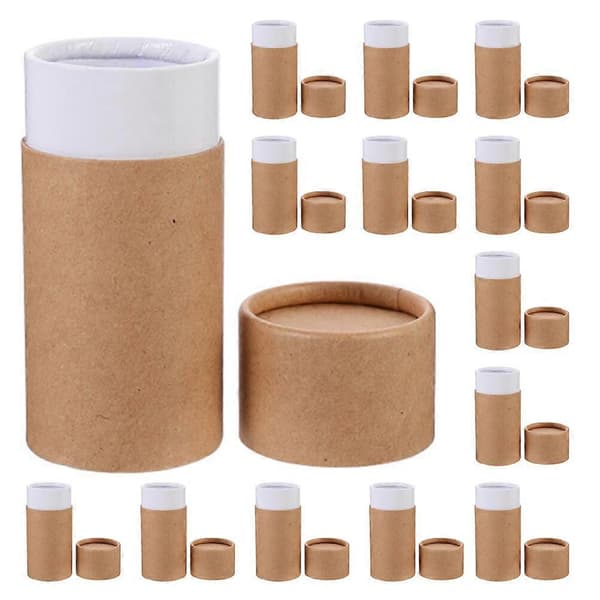 15 Pcs Practical Paper Storage Jars, Household Tea Cans, Storage Accessories