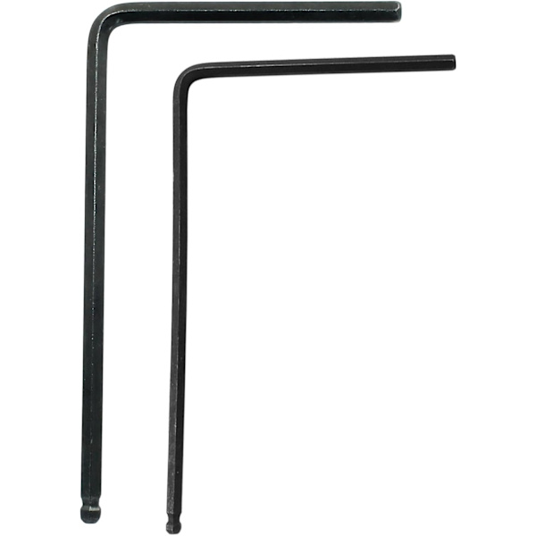Halsstangsnøgle 4mm & 5mm Sæt Sort 4mm 5mm 4mm and 5mm