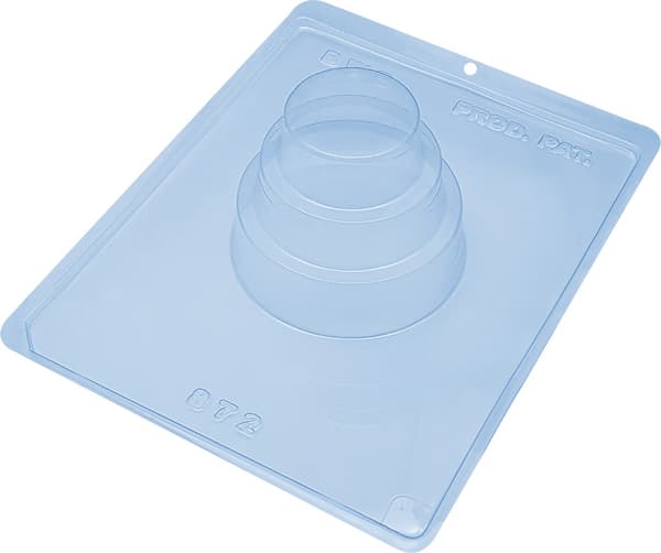 Pralineform Chokoladeform - BWB 872 - Special 3-delt form Transparent transparent