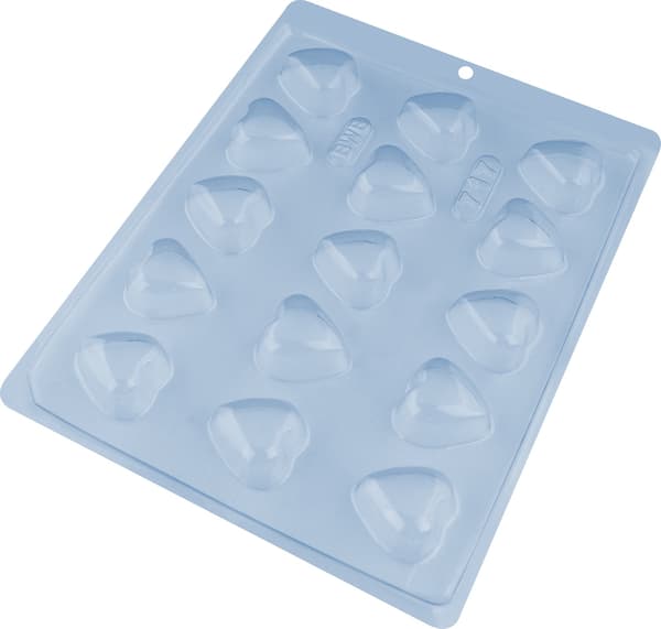 Pralineform Hjerte Chokoladeform - BWB 717 Transparent transparent