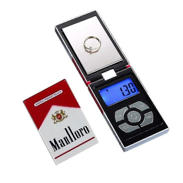 Digital Scale Gram Scale, 500g/0.01g Portable High Precision Jewelry Scale Electronic Digital Pocket Scale Gram Mini Scale Weight