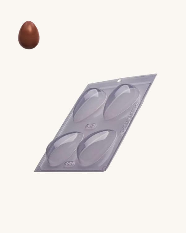 Pralineform Æg 100g Chokoladeform - Porto Formas 308 Transparent transparent