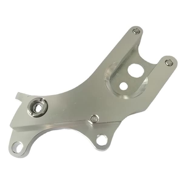 Bike Disc Brake Adapter Bracket Road Bike Frame Adapter Holder Bicycle Brake Conversion Silver