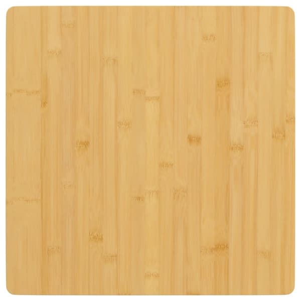 vidaXL Bordplade 50x50x1,5 cm bambus Brun 3000
