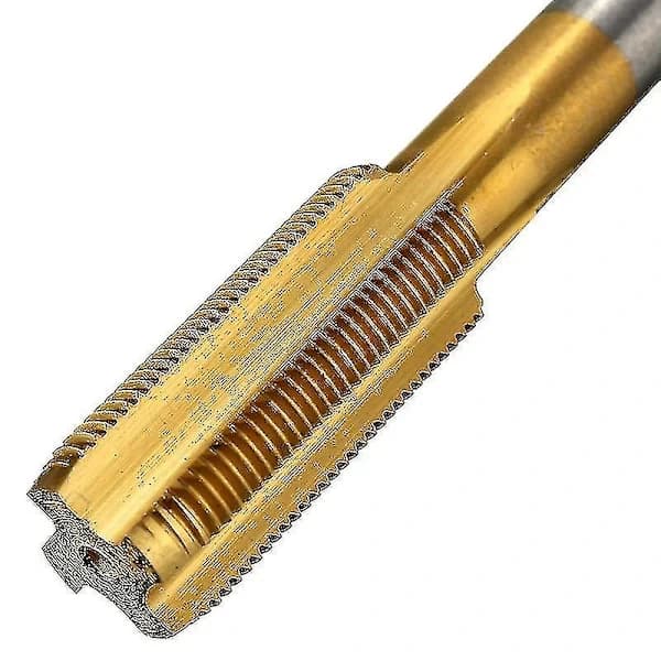 High Hardness Unf 1/2 -28 Hss Titanium Coated Tap And Round Die Set Right Hand Threading Tool For Mold Machining Mayitr