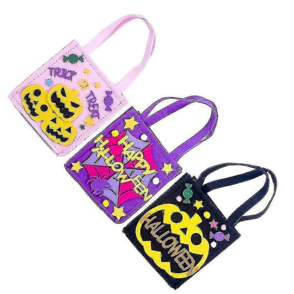 Halloween Candy Box Storage Basket Halloween Candy Bags Halloween Basket