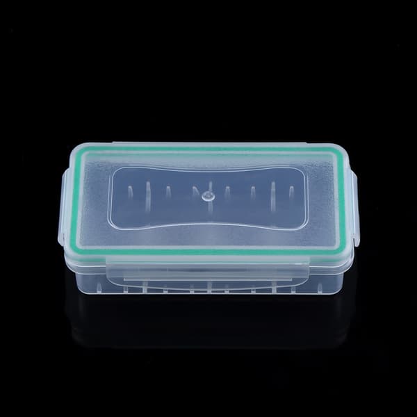 Vanntett 18650 batterioppbevaringsboks - holdbar og slagfast