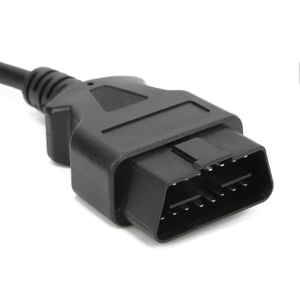 Diagnostisk OBD2 hann til DB25 hann kabeladapter 16Pin 102cm/40in erstatning for SBB V33 nøkkelprogrammerer