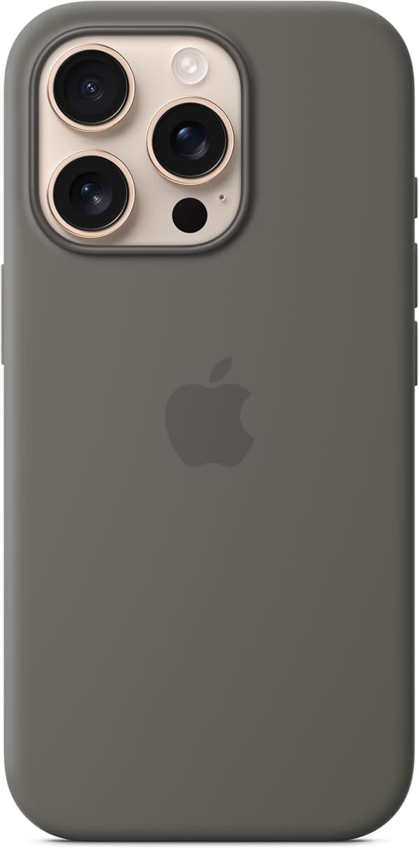 Apple silikondeksel med MagSafe til iPhone 16 Pro[JUN]