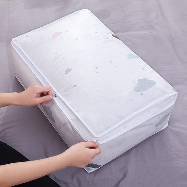 3-pack PEVA Transparent Garment Covers, Clothes Storage Bag