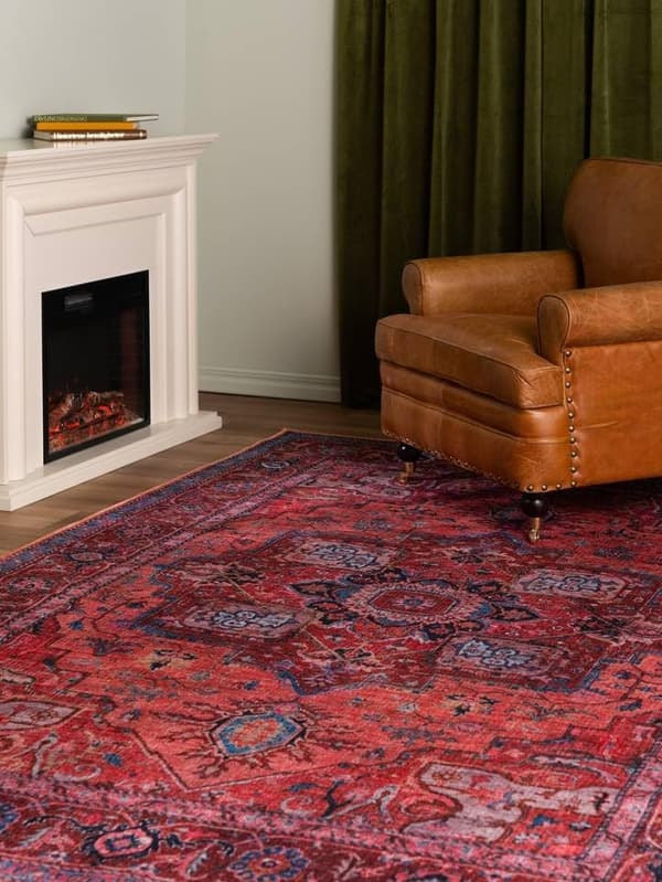 Orientalsk Teppe - Rød 40*60 Rød 40*60 Red 40*60