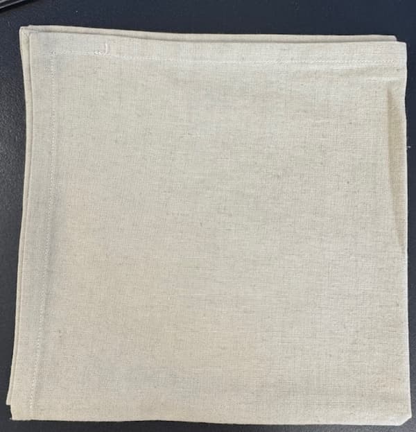 Tøyserviett Serviett Beige 40x40 cm 4-pakning Beige beige