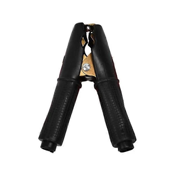 4 stk 100A Rene Kobber Alligatorklemmer, til Bil Lastbil Auto Jump Starter Batterioplader (2 stk Sorte, 2 stk Røde)