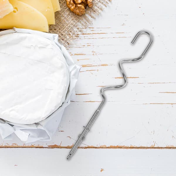 1 sæt håndmixer dejkroge mixer reservedele køkkenmixer dele og tilbehør dejkrog i rustfrit stål med æggeseparator