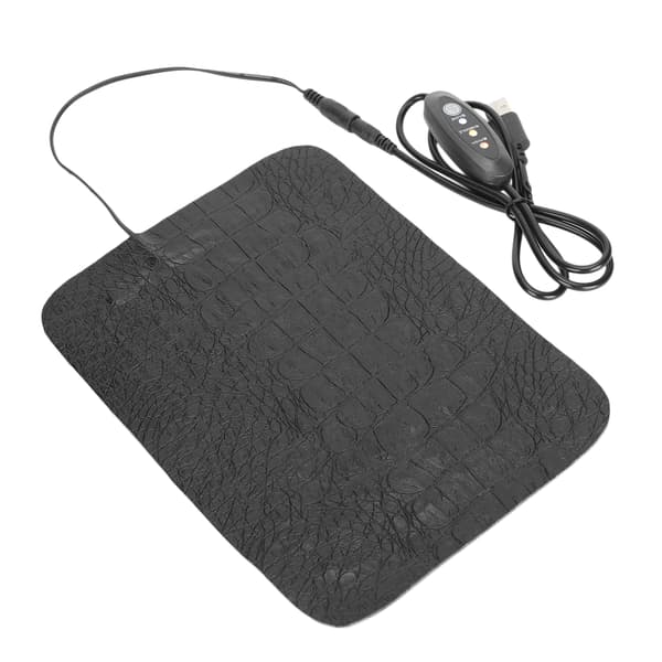 Waterproof USB Reptile Heating Pad Anti-Scratch Mat for Small Turtles Lizards