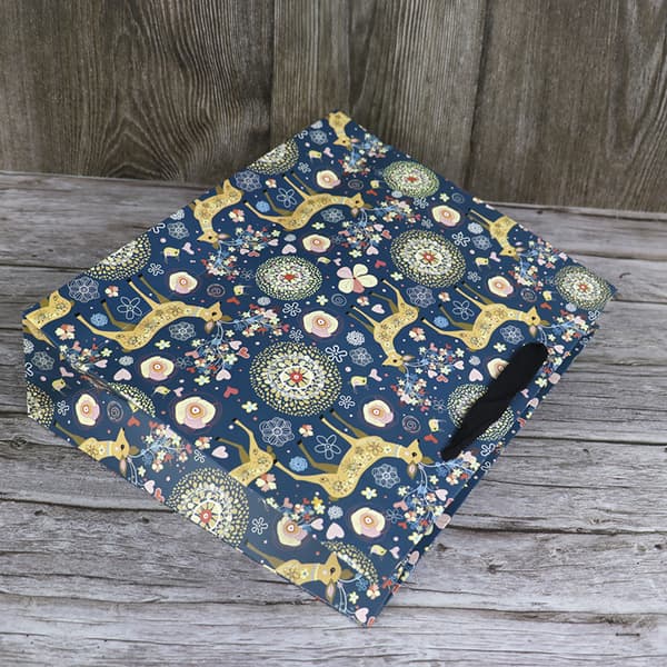 ##/Jouluhirvi-kangaskassi, erittäin suuri vaakasuora versio 43*12.5*32cm##/