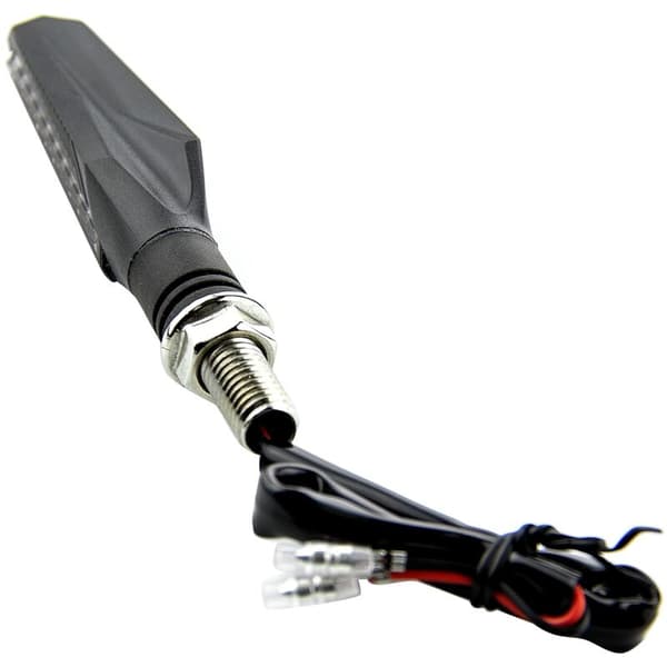 2 st Universal Motorcykel Modifierad Blinkers 12V Streamer Blinkers 12LED Scooter