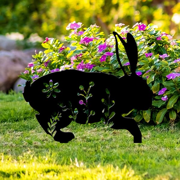 Rabbit Decorative Acrylic Animal Garden Decoration