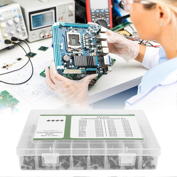 840 stk. Strømtransistor Kit Triode Sortimentsæt Industrielle Kontrolkomponenter TO-92