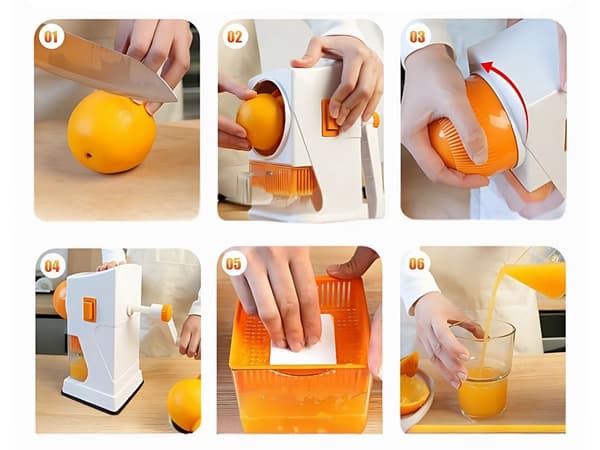 Citruspresser 500 ml - Manuel juicer 844