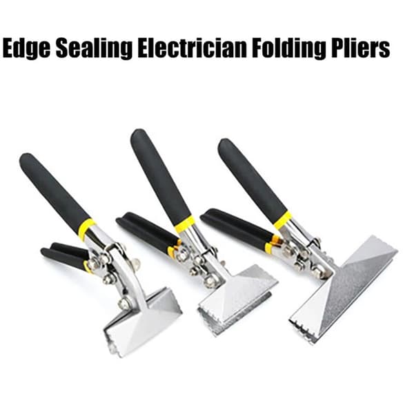 Multifunctional Edge Sealing Electrician Folding Pliers Clamp Ceiling Hanging Plate Hand Tool Straight 75mm