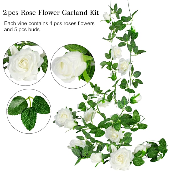 Artificial Flower Garlands from Pieces, Artificial Rose Garlands