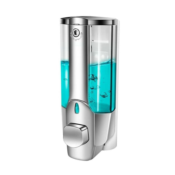 Seinälle asennettava saippua-annostelija, 350 ml Silver silver