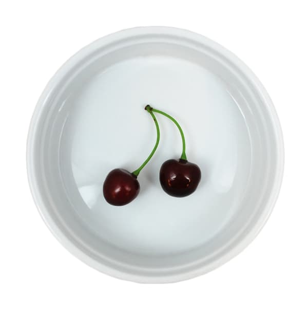 Mellemstor Porcelænsskål Soufflé - 10-pak Vit 5000