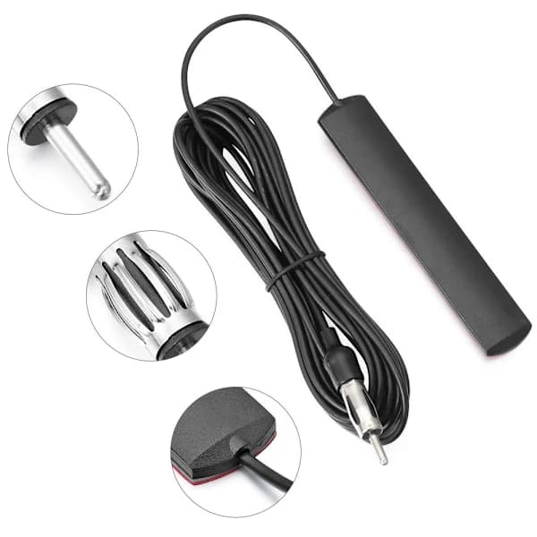 Bilradioantenn Dold Antenn Radio Stereo Stealth FM AM