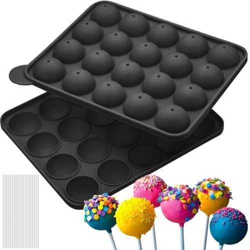 Silikonimuotti Cakepopseille 20 Tikulla | Kakut ja Tikkarit