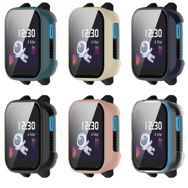 6-pack Glas+ skal för XPLORA XGO3 smartwatch