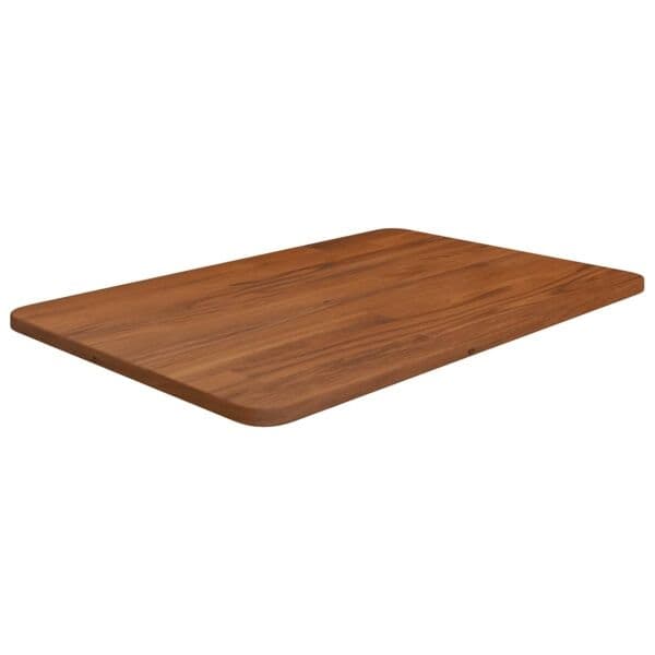 vidaXL Bathroom Countertop Dark Brown 60x40x1.5cm Treated Solid Wood Brun 3200
