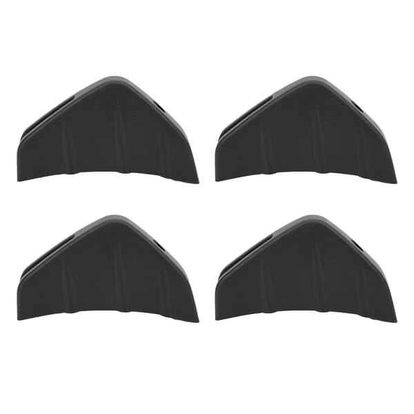 Bagerste Bumper Lip Diffuser Splitter med Spænde - Sort