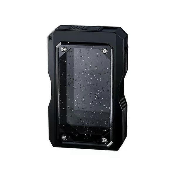 Cigarette Case with Sliding Pop-Up Function, Metal Holder for 20 pcs for Smoking Men