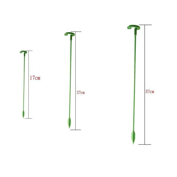 10 kpl kasvitukipylväs kukka kasvitikut tikut 37CM 10 kpl 37cm 10 kpl