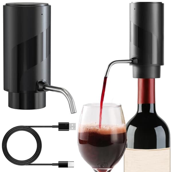 Elektrisk vinkran - LED-belyst pumpe for vin og sprit 226