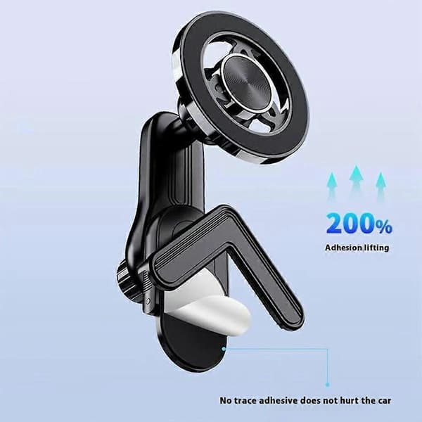158C Skjermfeste for Tesla Model Y/3, ekspansjonsfeste kompatibelt med MagSafe-telefonholder [DB]
